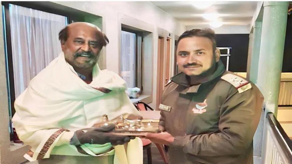 Uttarakhand Police felicitates superstar Rajinikanth