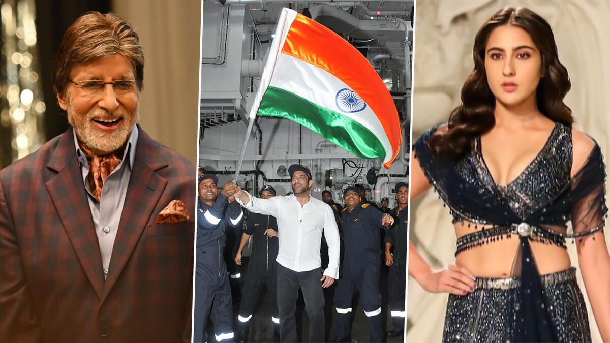 Bollywood Celebs hoists Tricolour and extend warm wishes, check now