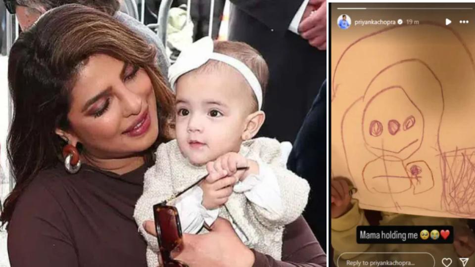 Priyanka shares adorable drawing gifted by her daughter