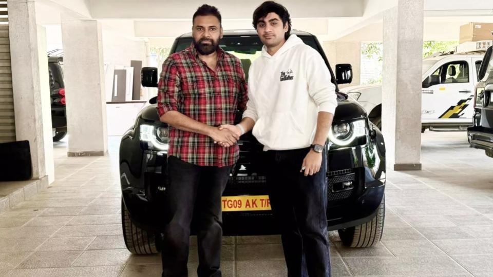 Power Star Pawan Kalyan Gifts OG Director Sujeeth A Land Rover Defender