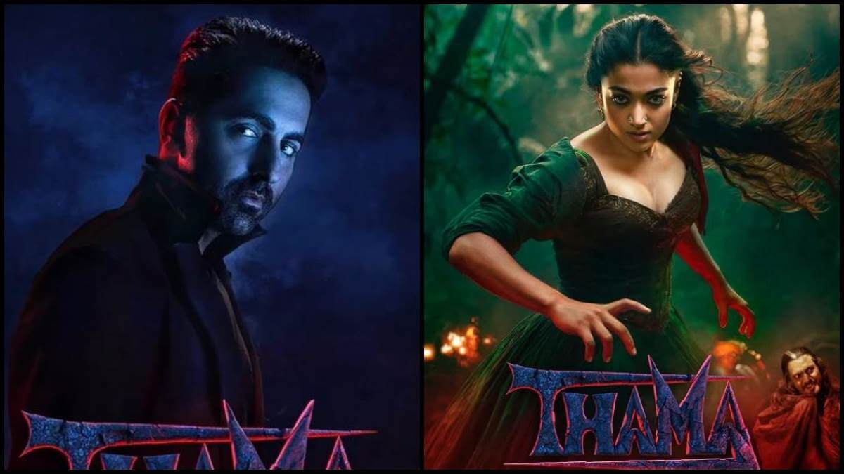 Ayushmann Khurrana, Rashmika Mandanna starrer Thama first look out