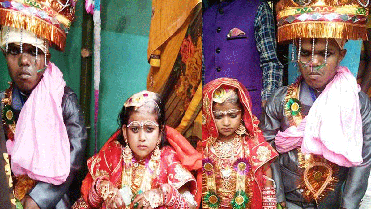 36-inches tall groom weds 34-inch bride in Bhagalpur district