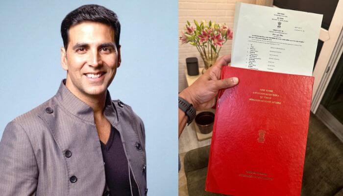 Akshay Kumar finally gets Indian citizenship on 77th Independence Day
