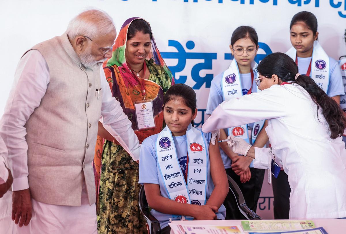 HPV vaccine rollout: 3 lakh girls immunised so far, 6 states take lead