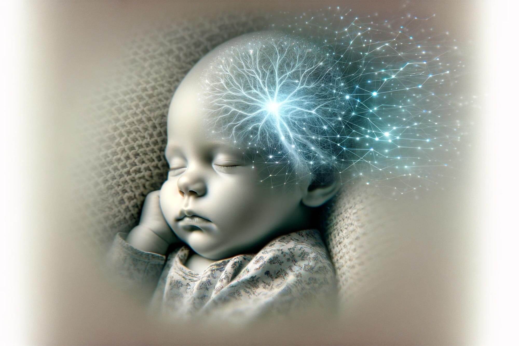Study reveals early brain network differences in six-week infants with autism-risk