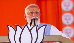 PM Modi addresses a public meeting under Dhenkanal Lok Sabha seat