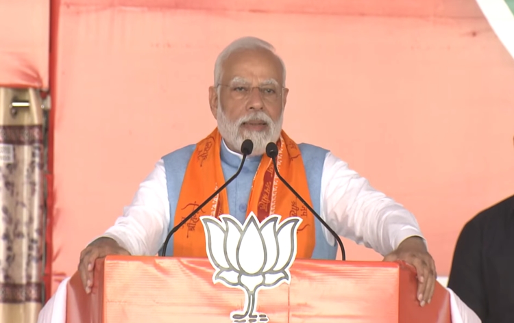 PM Modi addresses election rally in Satna, Madhya Pradesh