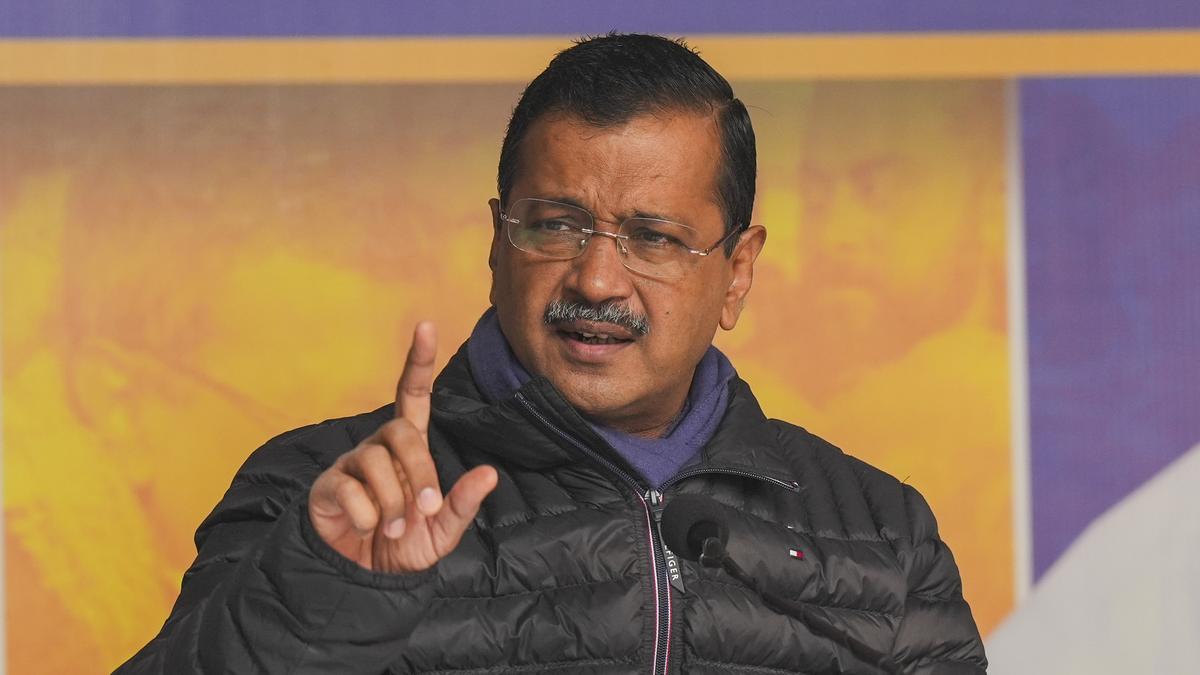 kejriwal-claims-that-aap-workers-in-the-new-delhi-assembly-were-being-intimidated-and-harassed-by-bjp-workers