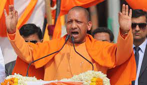 delhiassemblypolls:upcmyogiadityanathholdpublicmeetingsinkirarijanakpuriandkarolbagharea