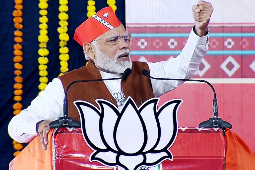 PM Modi to hold three election rallies in Madhya Pradesh today