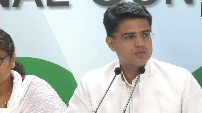 vasundhararajesmisrulewillensurebjpsousterinrajasthan:sachinpilot