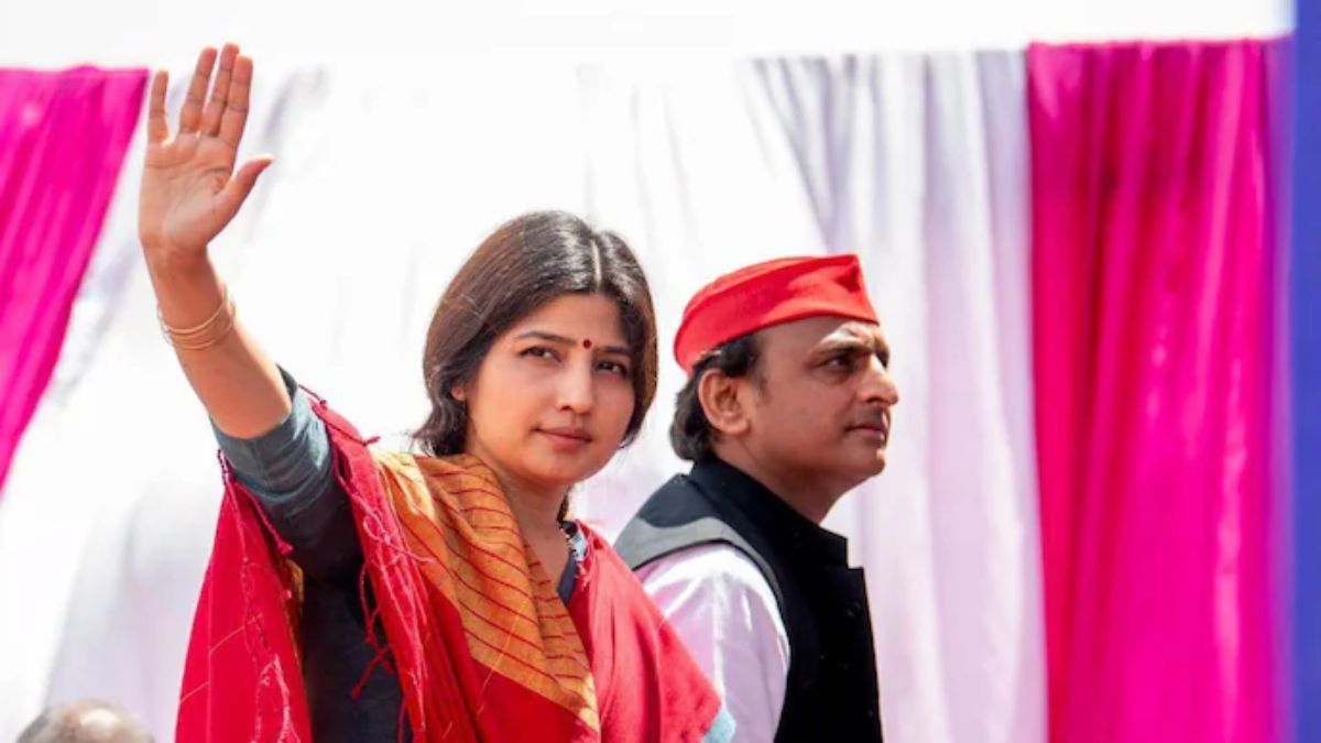 Akhilesh, wife Dimple lead in UP
