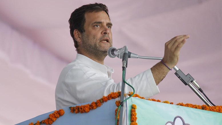 Rahul Gandhi says NYAY scheme to improve country