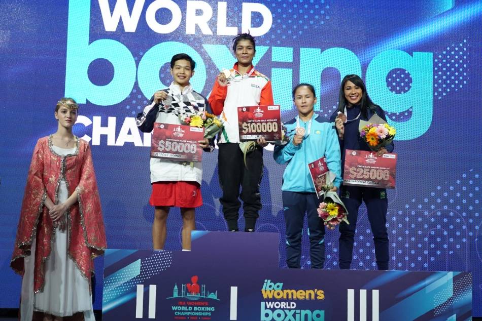 Nikhat Zareen clinches Gold medal at the IBA Women