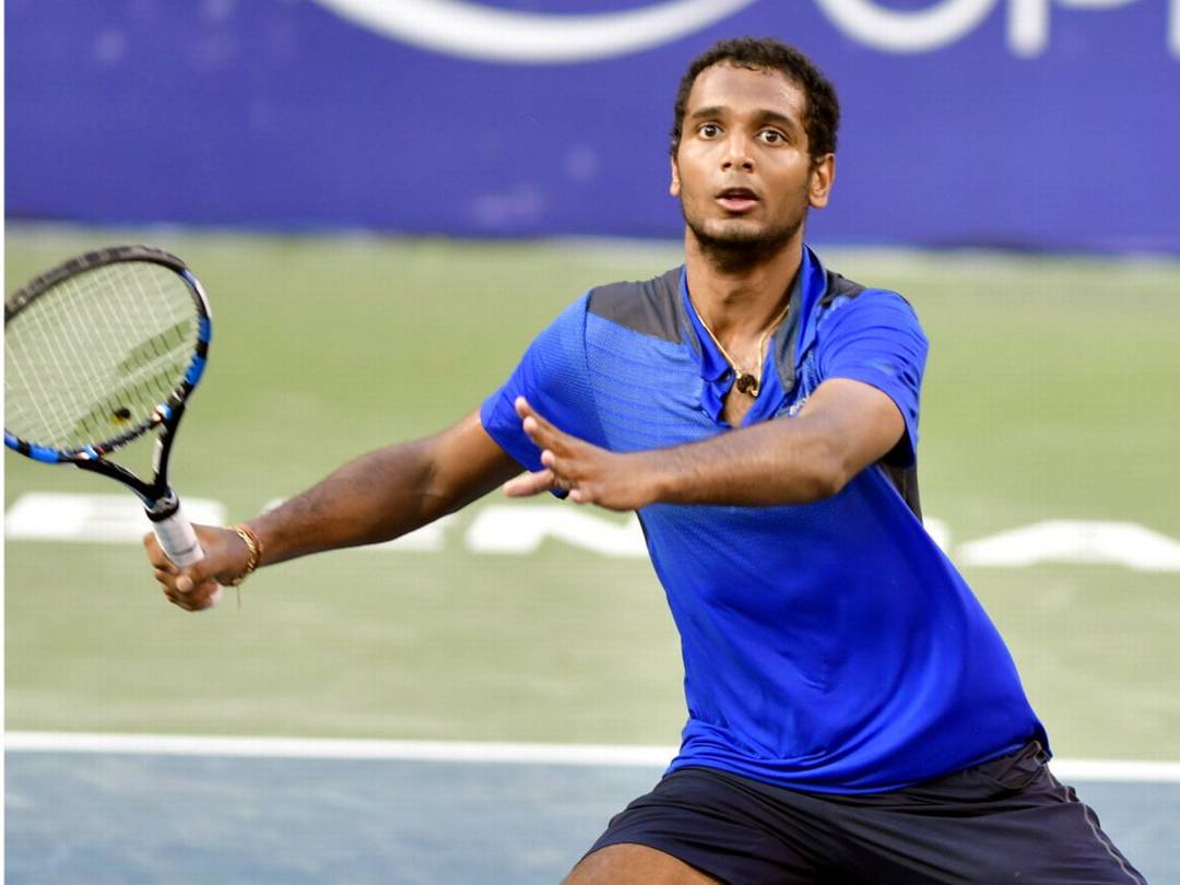 indiasramkumarramanathanentersmensdoublesquarterfinalsofshenzhenchallengertennistournament