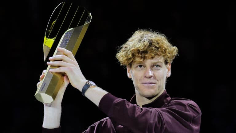 Jannik Sinner wins Vienna Open title after fighting back to beat Alexander Zverev