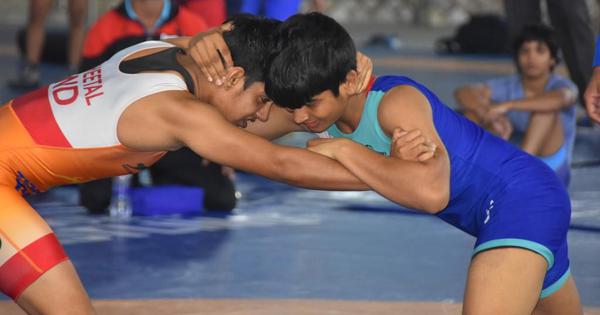 indiabag28medalsincluding13goldinu15asianwrestlingchampionships