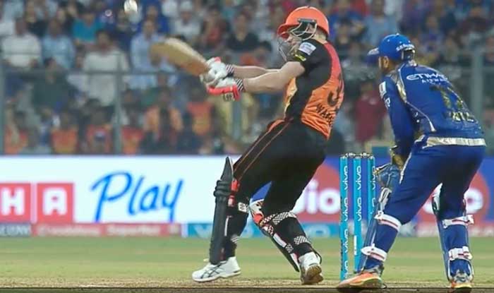 ipl2017:srhvsmi:disciplinedhyderabadrestrictmumbaito1387;rohitscores67