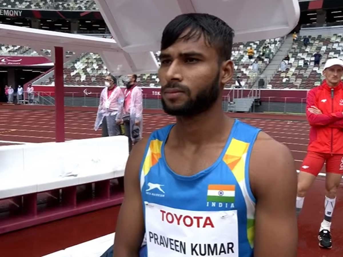 praveenkumarbagssilvermedalinhighjumpt64attokyoparalympics