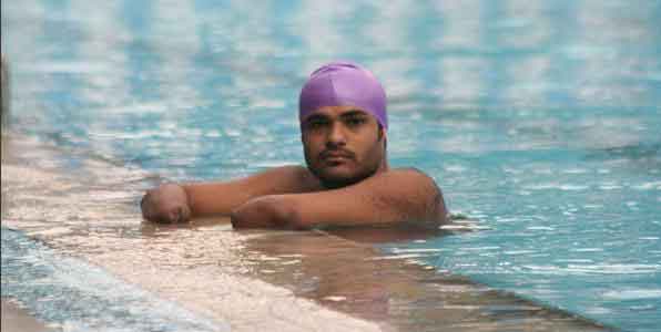 suyashnarayanjadhaventersfinalofmens100mbreaststrokeswimmingatparalympics