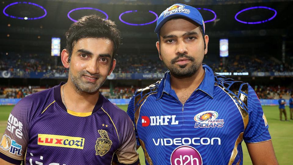 ipl2017:mumbaiindiansvskolkataknightriders: mi opttofieldkkr droppathan