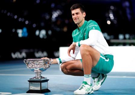 australianopen2021:novakdjokovicthrashesdaniilmedvedevtoclinch18thgrandslamcrown