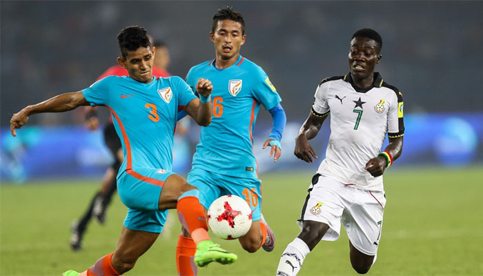 fifau17worldcup:ghanadefeatindiaby40