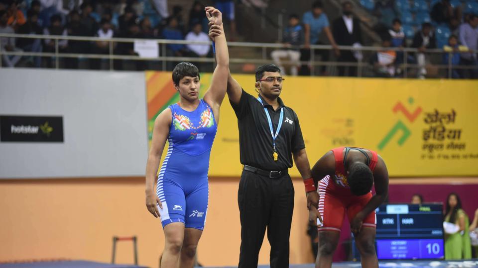 kheloindiagames:haryanadominateswrestlingbywinningsixgoldmedals