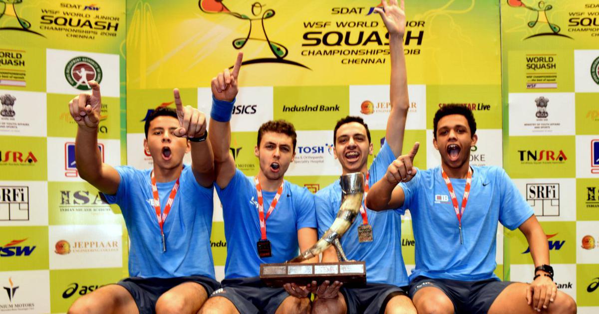 egyptbeatenglandtowinboystitleatworldjuniorsquashteamchampionship