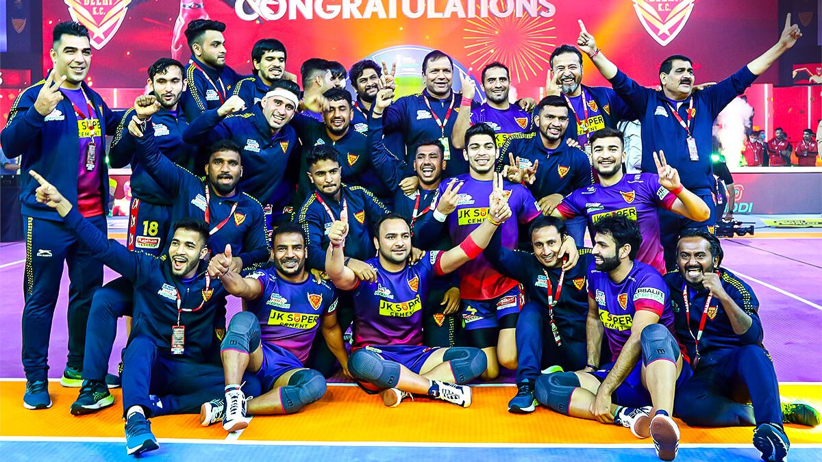 dabangdelhiclinchthetrophyofprokabaddileague202122