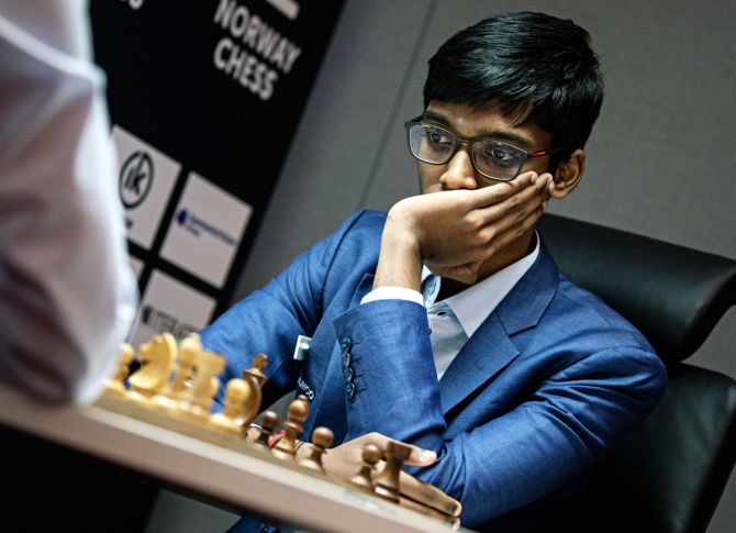 Norway Chess: R Praggnanandhaa beats world champion Ding Liren