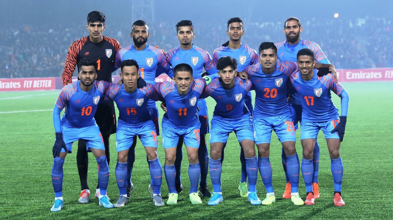 Indian football team jumps two places to 104 in FIFA rankings