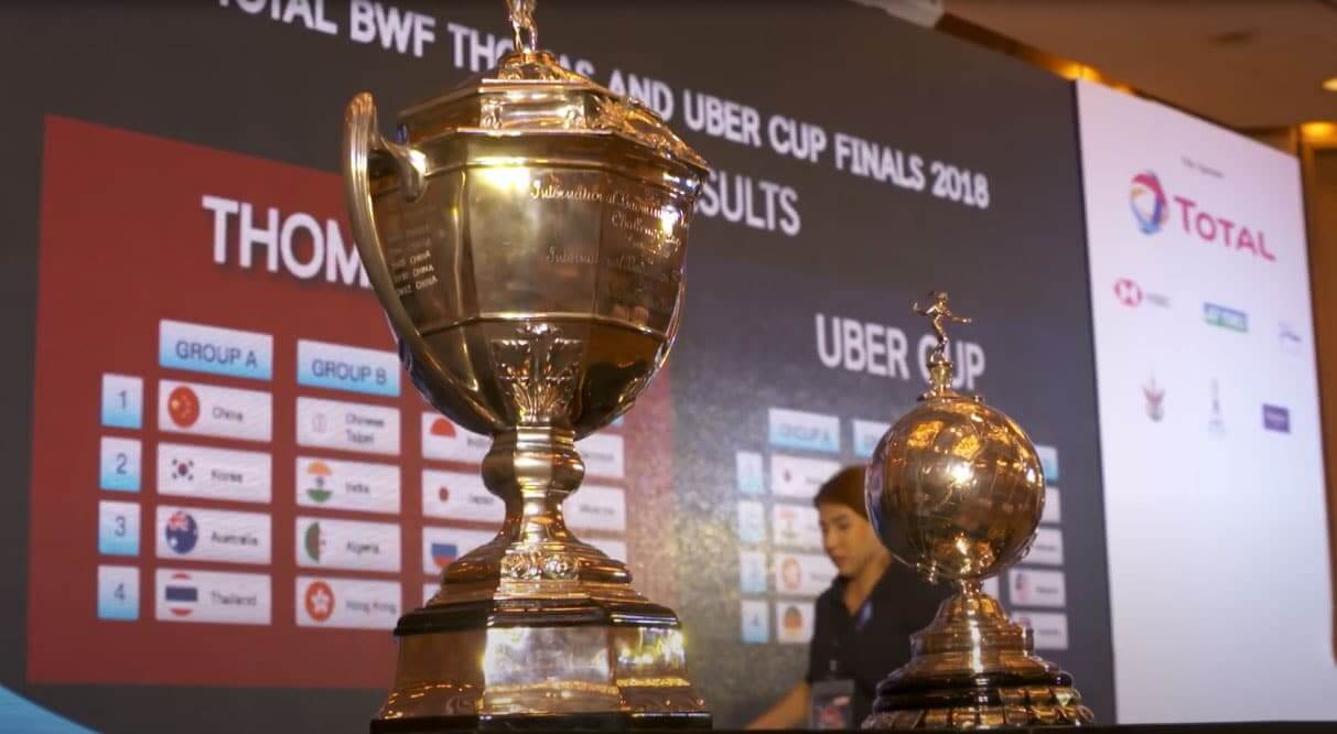 Thomas Uber Cup likely to be postponed.