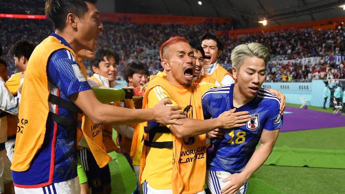 fifaworldcup2022:japanshockgermanyhandformerworldchampions12defeat