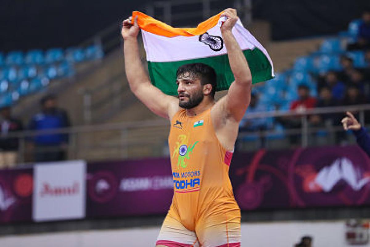 sunilkumarsnagsgoldinasianwrestlingchampionships