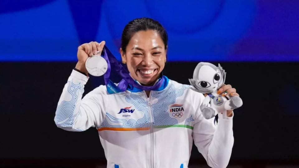 Mirabai wins silver, ends 28-year wait for India