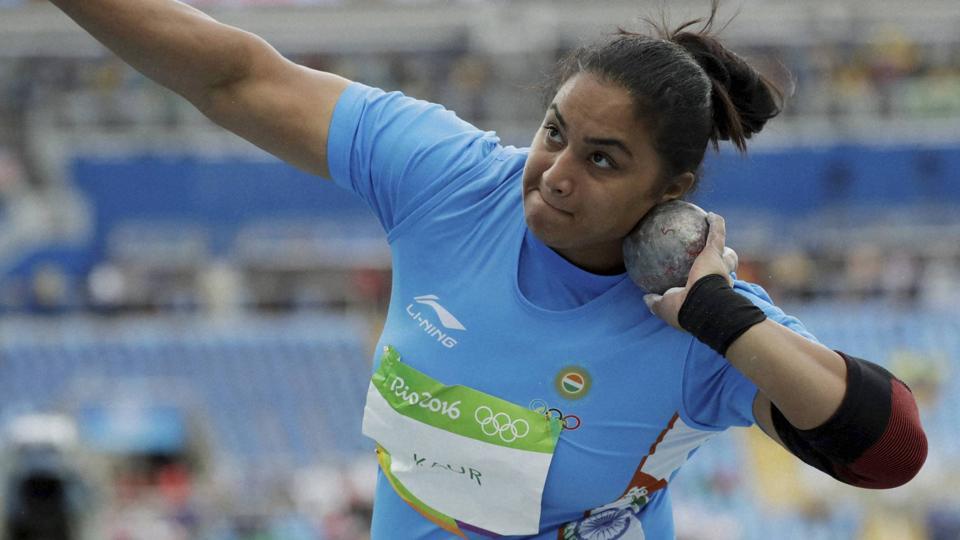 asianathleticschampionships:discusthrowermanpreetwins1stgoldforindia