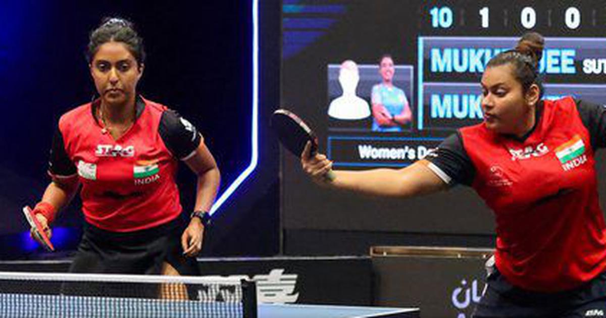 tabletennis:indianwomensdoublespairofsutirthaandayhikaclincheswttcontendertournamenttitleintunis