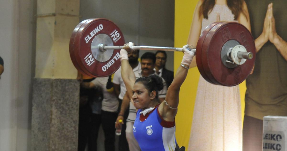 rakhihalderbagsgoldatseniorwomensnationalweightliftingchampionships