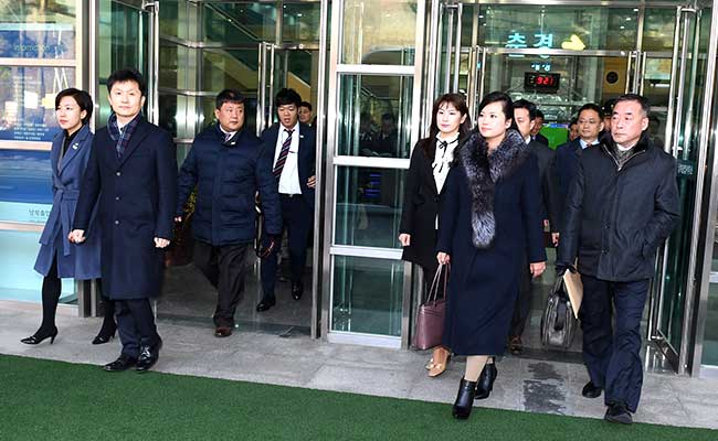 northkoreandelegatesarriveinseoultoinspectforwinterolympics
