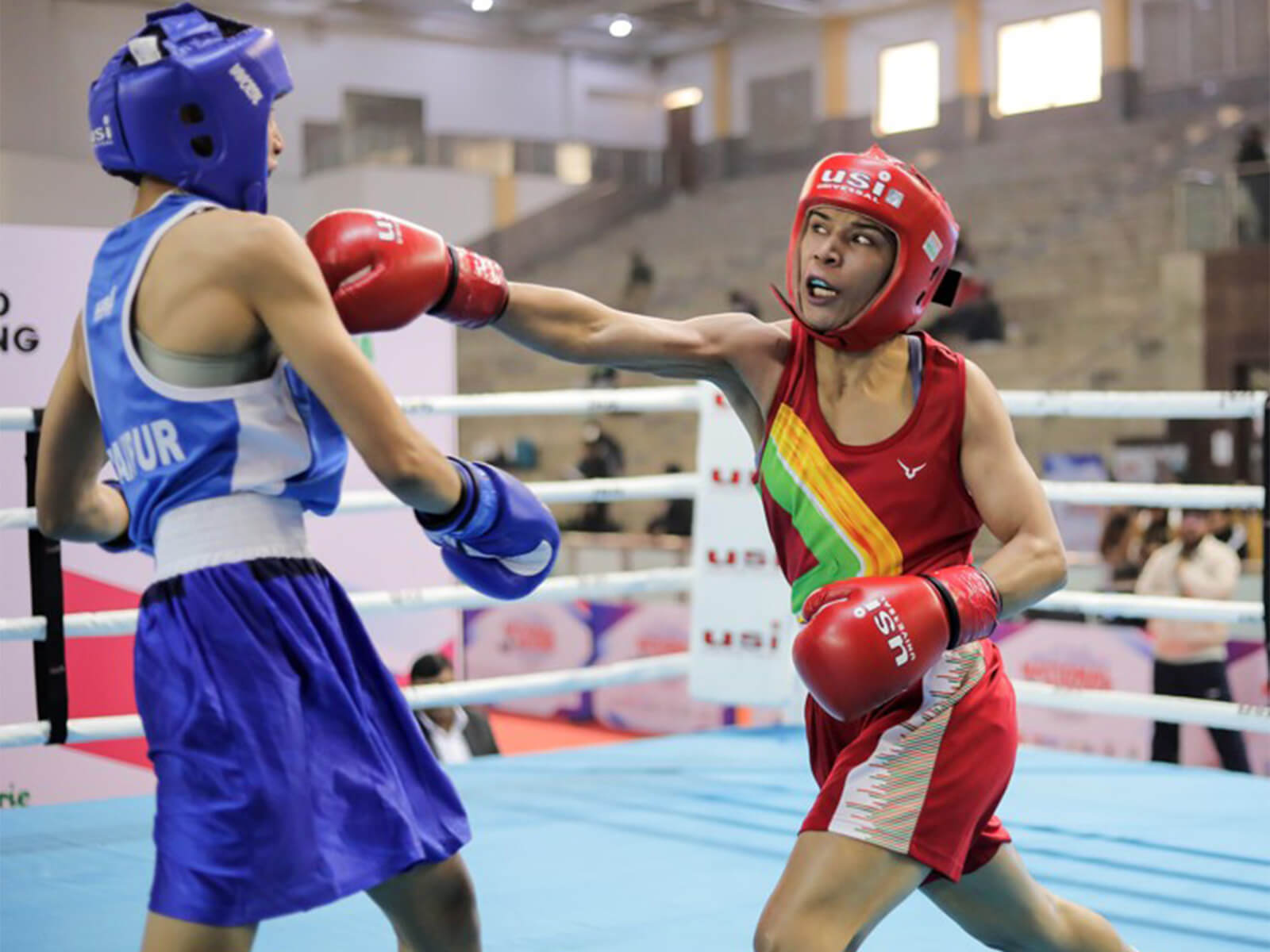 Minakshi, Nikhat Zareen and Lovlina Borgohain bag gold at National Boxing