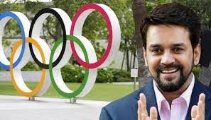 sportsministeranuragthakurlaunchesofficialteamindiacheersongfortokyoolympicscontigent