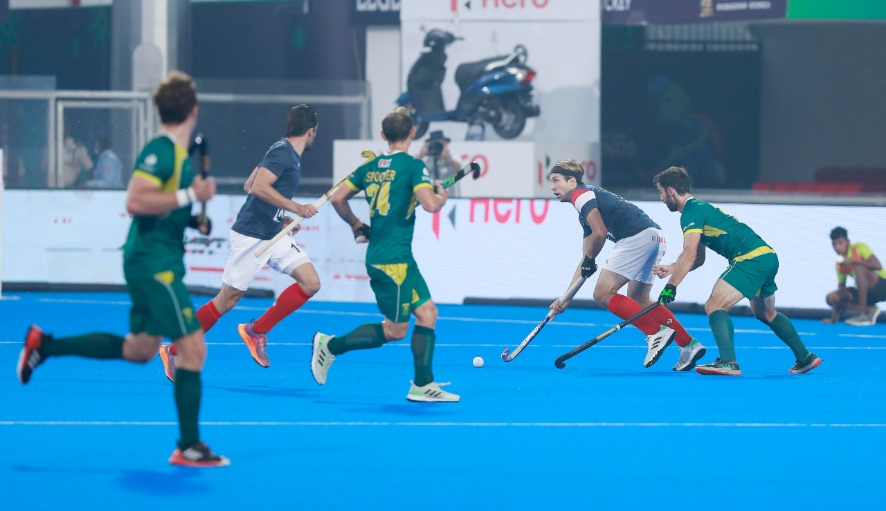 worldcuphockey:francedefeatsouthafrica21atkalingastadiuminbhubaneswar