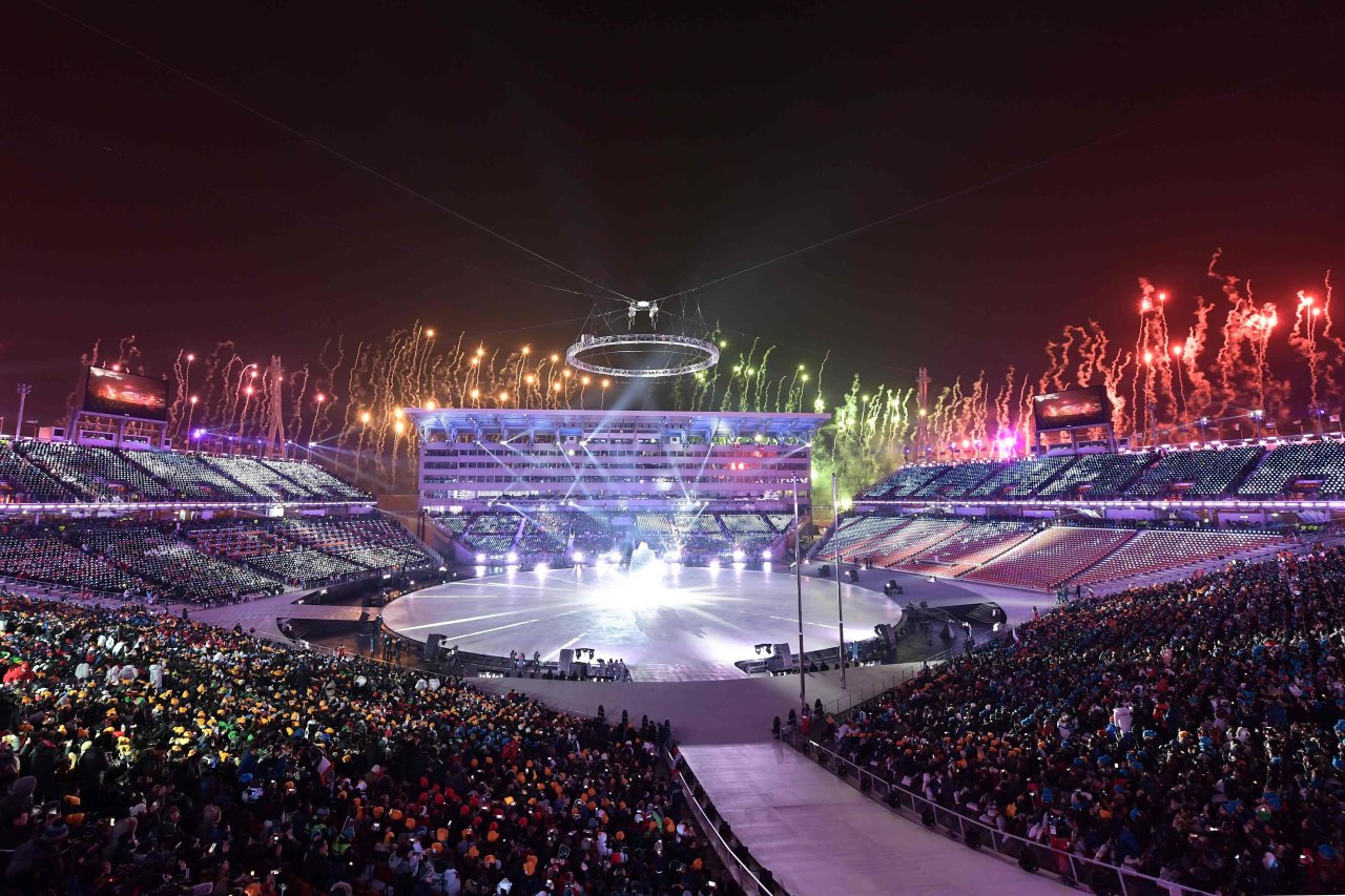 olympicwintergameskickoffwithcolourfulceremonyatpyeongchang