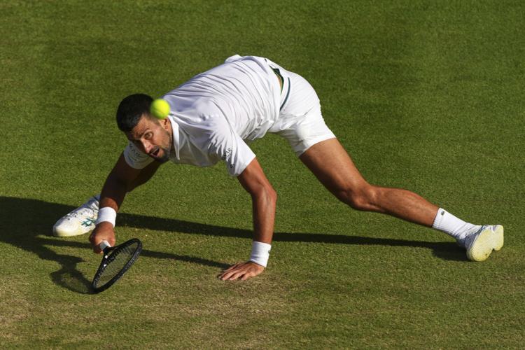 Novak Djokovic reaches record 14th Wimbledon semifinal
