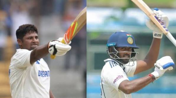 Sarfaraz Khan named Sai Sudharsan