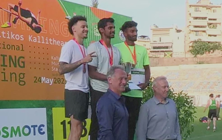 Indian Long jumper Murali Sreeshankar wins gold at International Jumping Meeting in Greece
