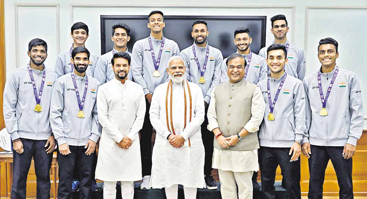 PM Modi hails India’s Thomas Cup champions, says ‘This is not a small feat’