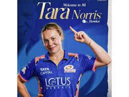 USA pacer Tara Norris joined Mumbai Indians for the WPL 2027
