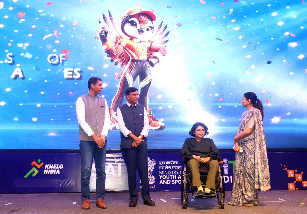 kheloindiaparagames2025launchesanthemmascotlogo